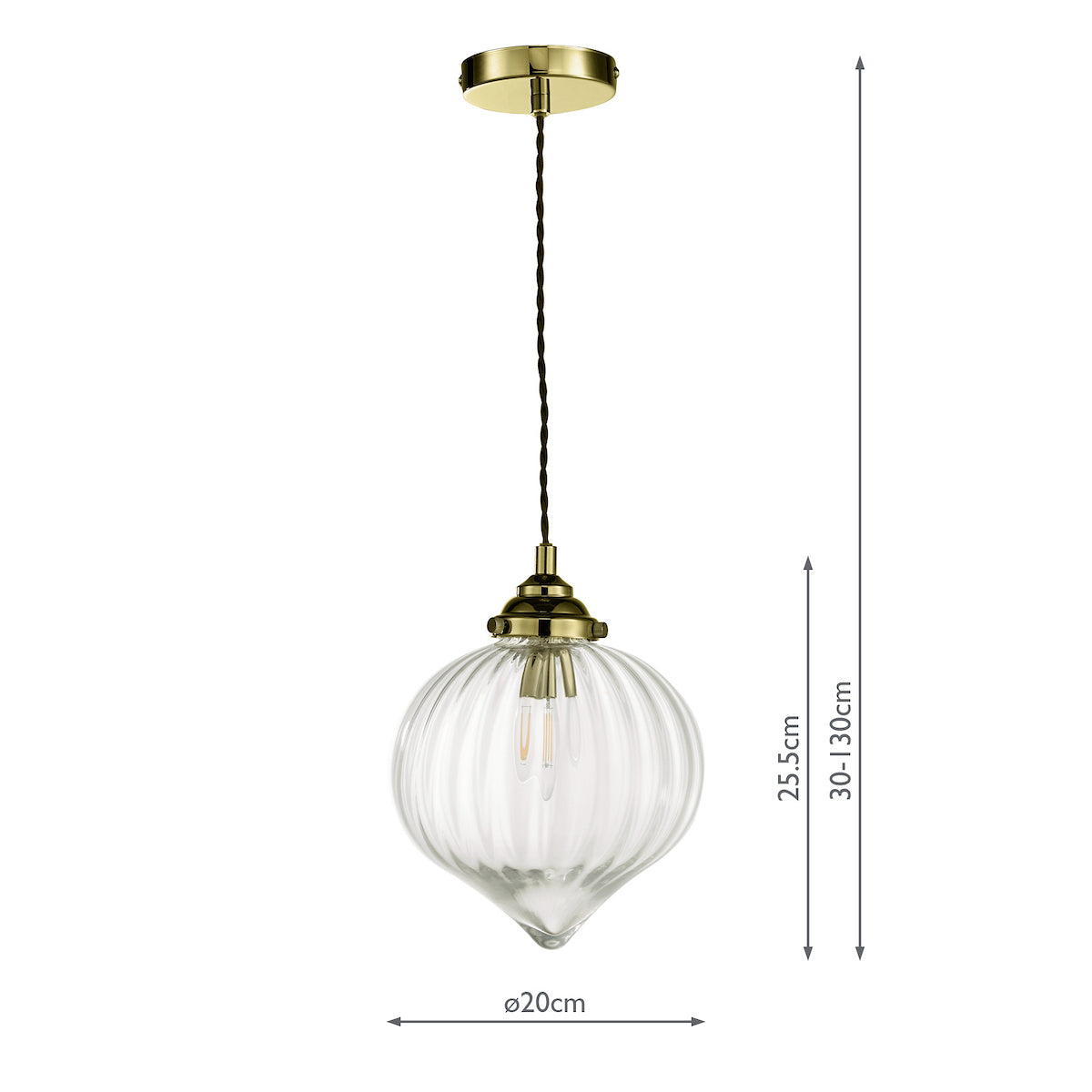Mya 1 Light Single Pendant Antique Brass Glass<br>Antique Brass