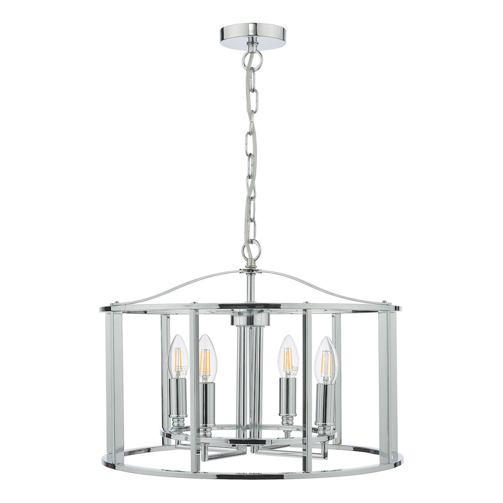 Myka 4 Light Pendant Polished Chrome<br>Polished Chrome