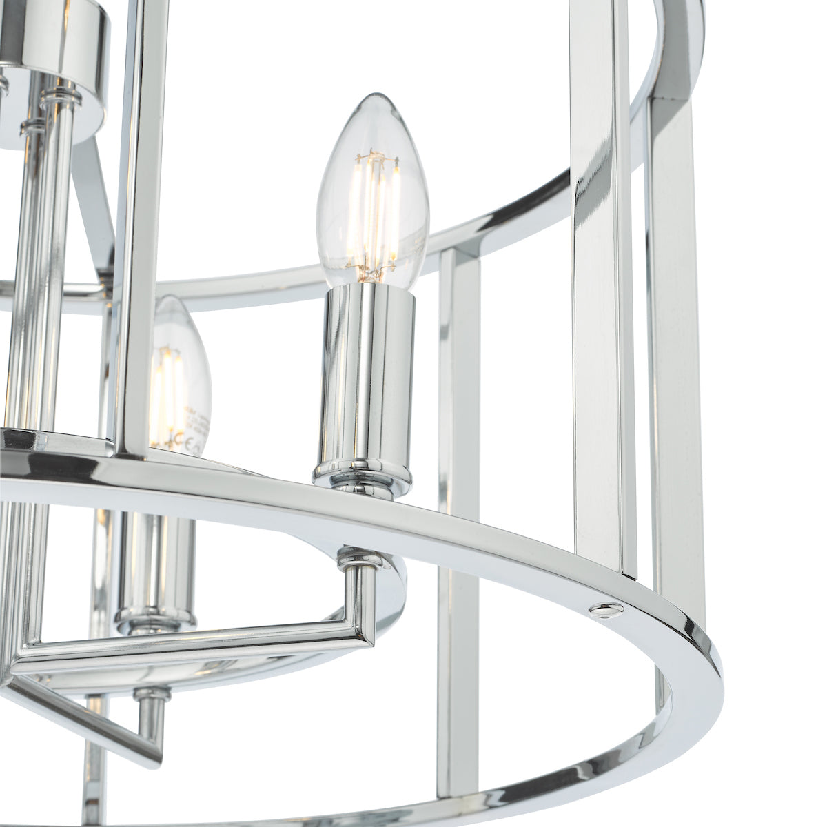 Myka 4 Light Pendant Polished Chrome<br>Polished Chrome