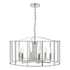 Myka 6 Light Pendant Polished Chrome<br>Polished Chrome