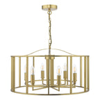 Myka 6 Light Pendant Brushed Bronze<br>Brushed Bronze