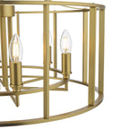 Myka 6 Light Pendant Brushed Bronze<br>Brushed Bronze