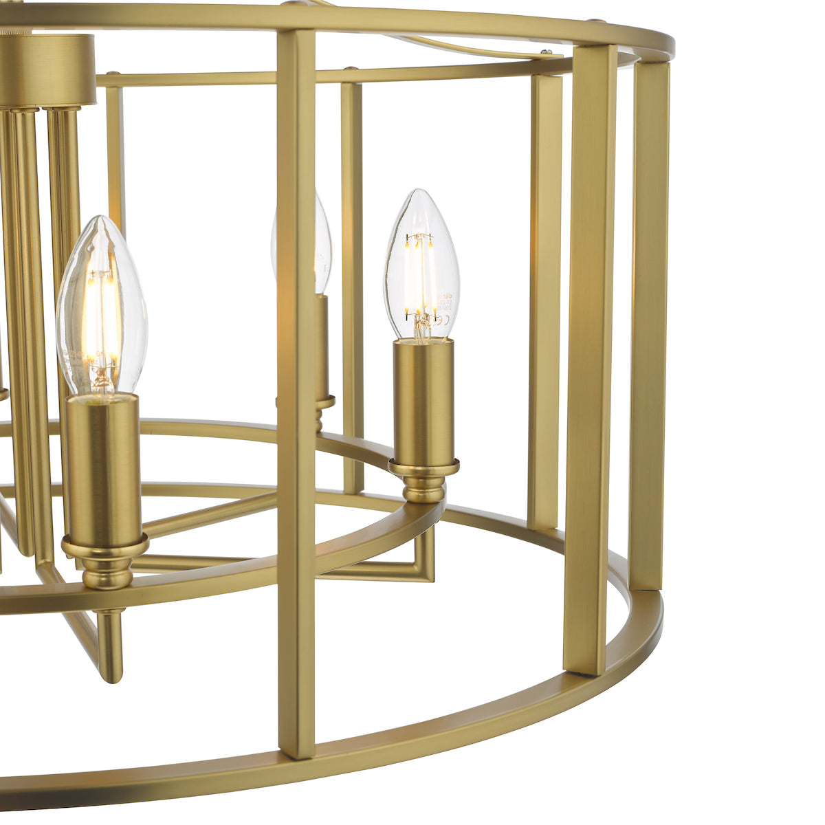 Myka 6 Light Pendant Brushed Bronze<br>Brushed Bronze
