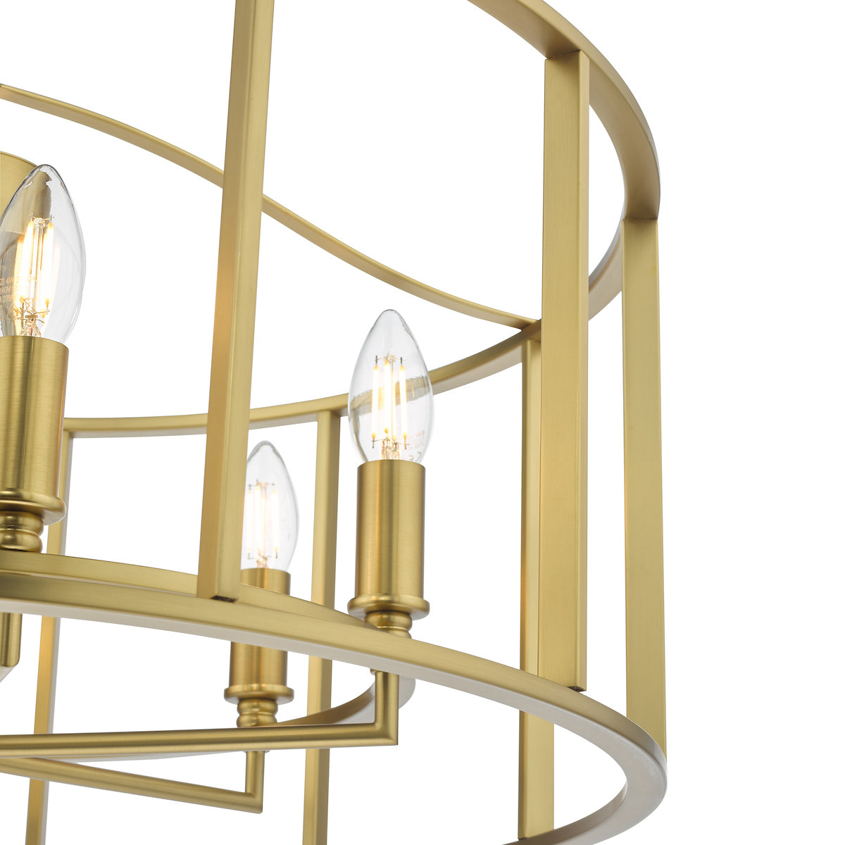 Myka 6 Light Pendant Brushed Bronze<br>Brushed Bronze