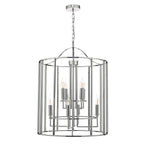 Myka 8lt Lantern Polished Chrome<br>Polished Chrome