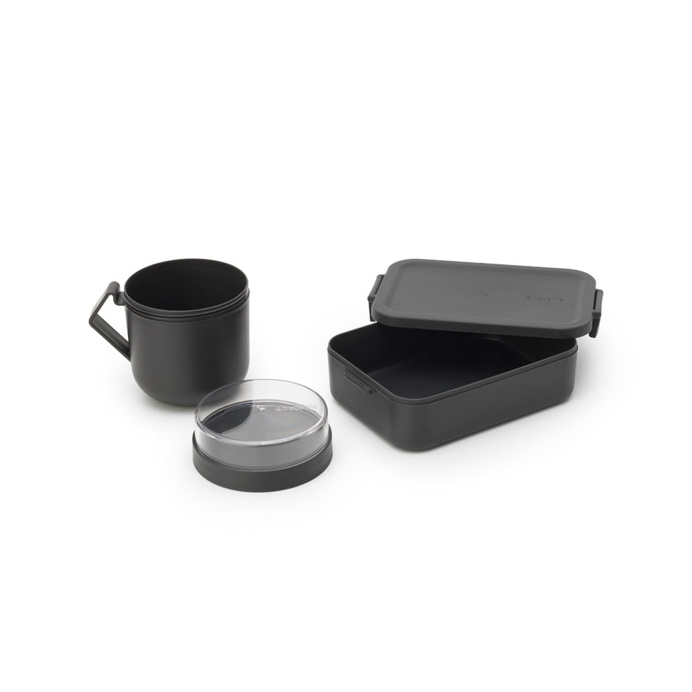 Brabantia Make & Take Lunch Set 2 Pieces (Soup Mug Lunch Box Medium)