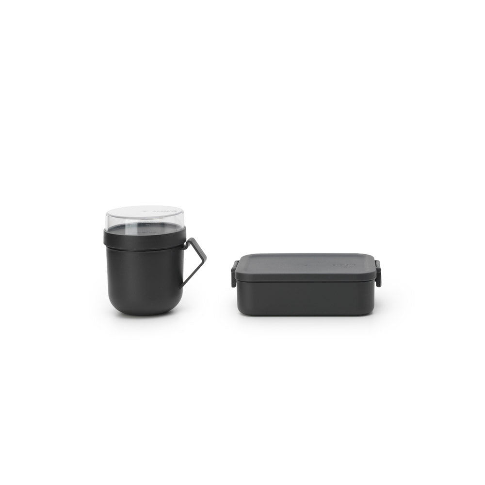 Brabantia Make & Take Lunch Set 2 Pieces (Soup Mug Lunch Box Medium)