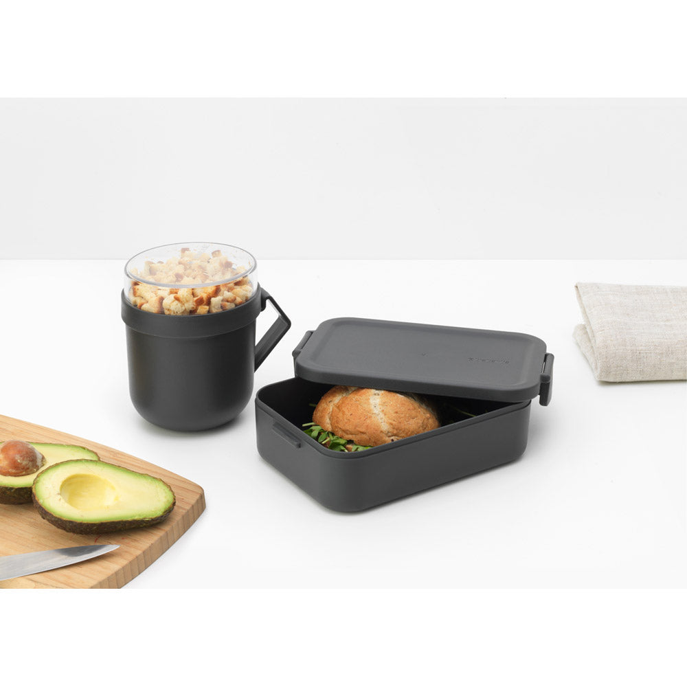 Brabantia Make & Take Lunch Set 2 Pieces (Soup Mug Lunch Box Medium)