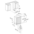 Miele G5651 SCVI 60cm Fully Integrated Dishwasher