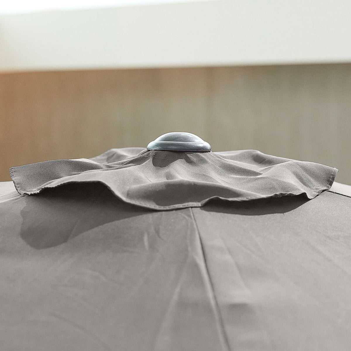 Nova <br> Antigua Aluminium Parasol 2.4m Round Grey