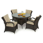 Nova <br> Dining Set Cover 4 Seat Round