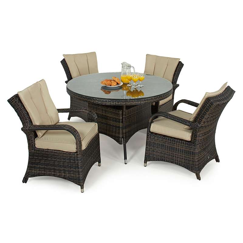 Nova <br> Dining Set Cover 4 Seat Round