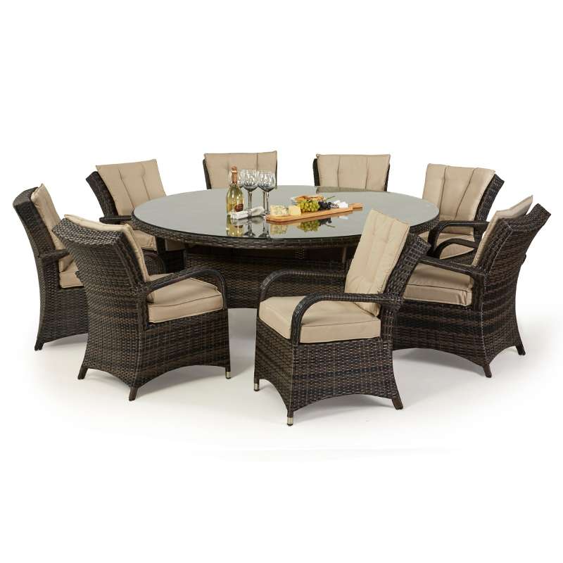 Nova <br> Dining Set Cover 8 Seat Round