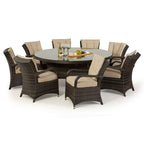 Nova <br> Dining Set Cover 8 Seat Round