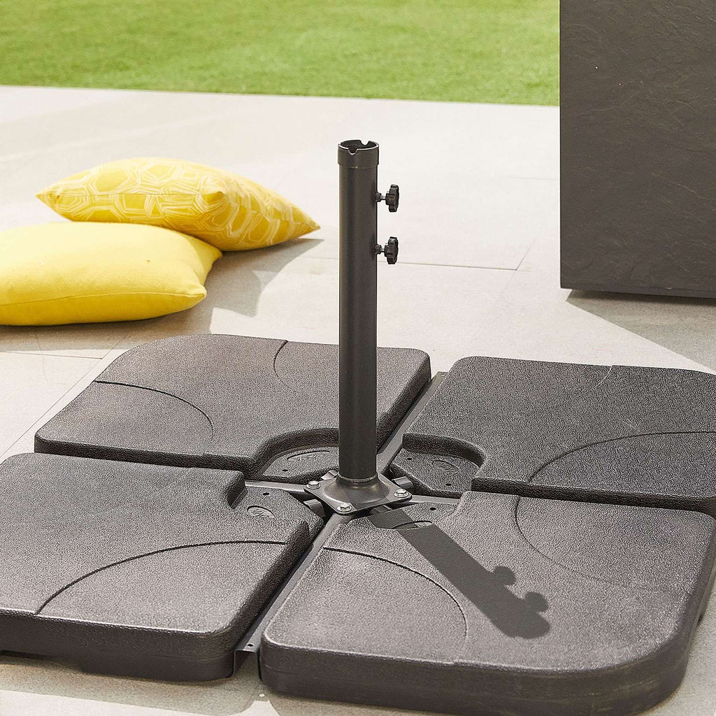 Nova <br> Cantilever Parasol Base 80kg (Fillable)