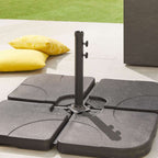 Nova <br> Cantilever Parasol Base 80kg (Fillable)