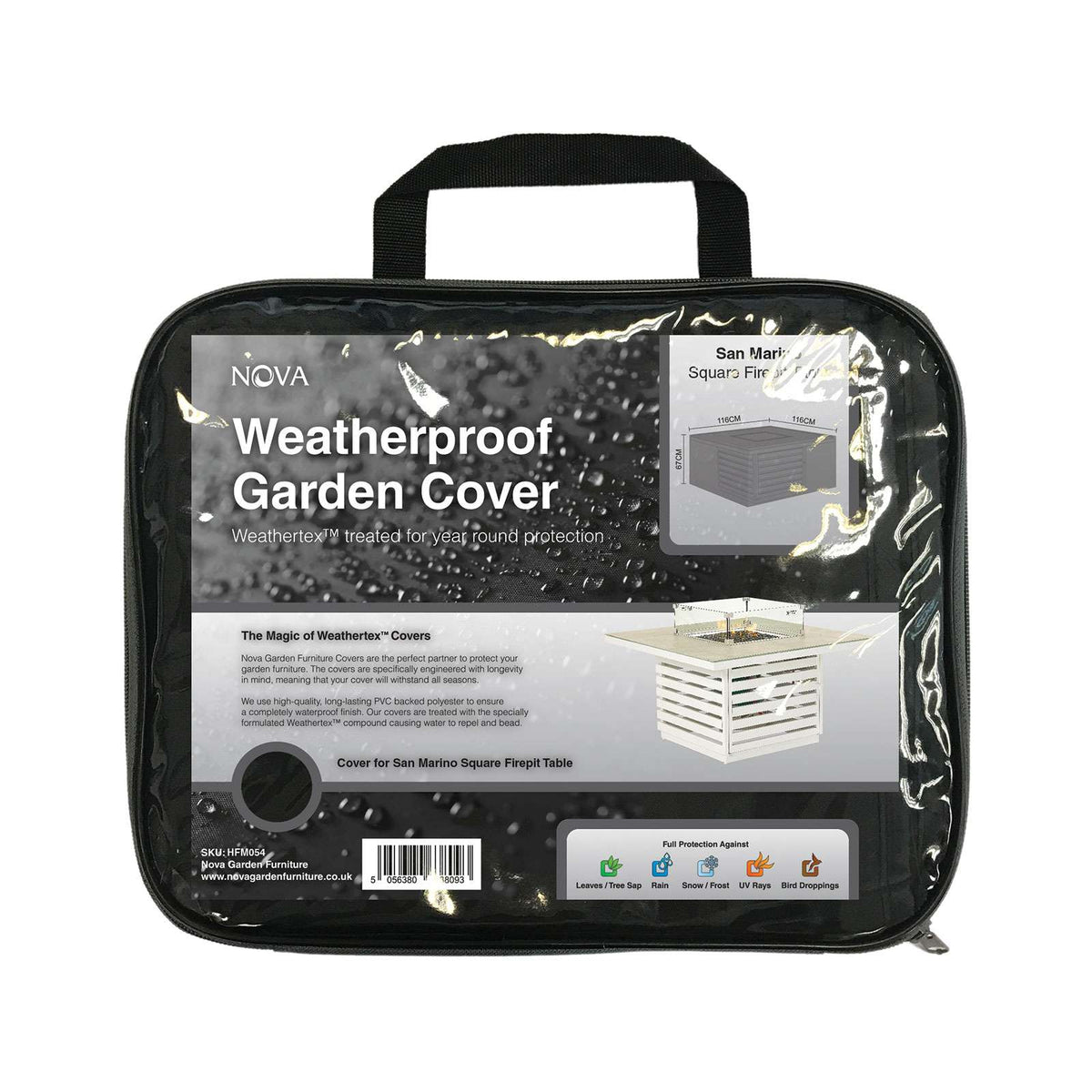 Nova <br> Cover for San Marino Firepit Table