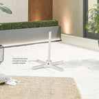 Nova <br> White Genesis Cantilever Parasol 3m x 2.5m Rectangular Grey