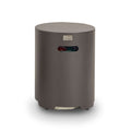 Nova <br> Round Aluminium Gas Tank Holder with Cover Coffee