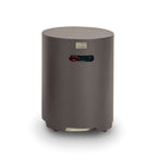 Nova <br> Round Aluminium Gas Tank Holder with Cover Coffee