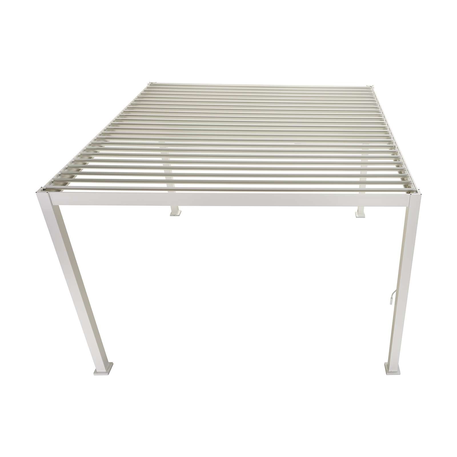 Nova <br> Titan 3m x 3m Pergola Aluminium White