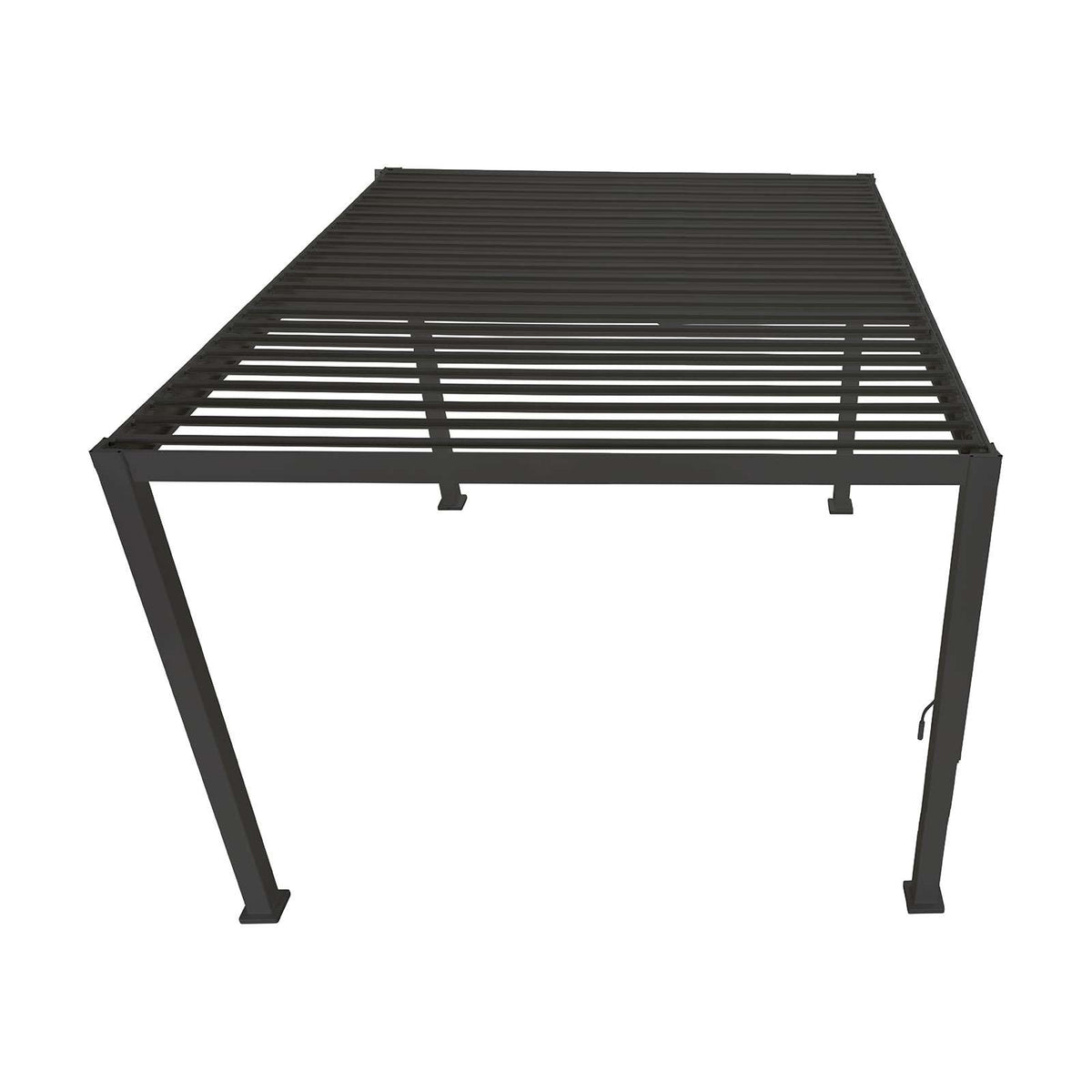 Nova <br> Titan Aluminium Pergola - 3.6m x 3m Rectangular - Grey