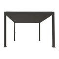 Nova <br> Titan Aluminium Pergola - 3.6m x 3m Rectangular - Grey