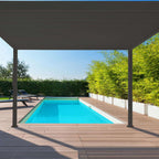 Nova <br> Titan Aluminium Pergola - 3.6m x 3.6m Square - Grey