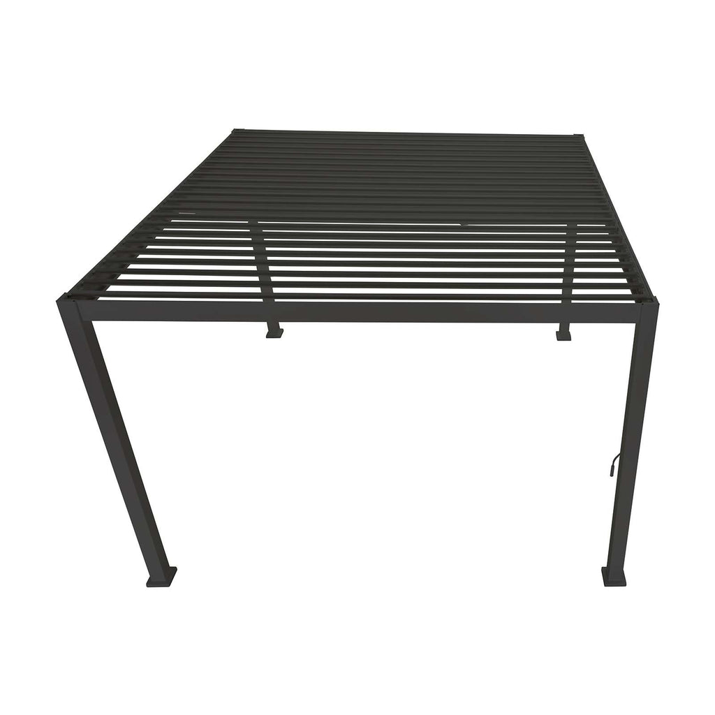 Nova <br> Titan Aluminium Pergola - 3.6m x 3.6m Square - Grey
