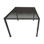 Nova <br> Titan Aluminium Pergola - 4m x 3m Rectangular - Grey