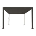 Nova <br> Titan Aluminium Pergola - 4m x 3m Rectangular - Grey