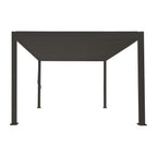 Nova <br> Titan Aluminium Pergola - 4m x 3m Rectangular - Grey