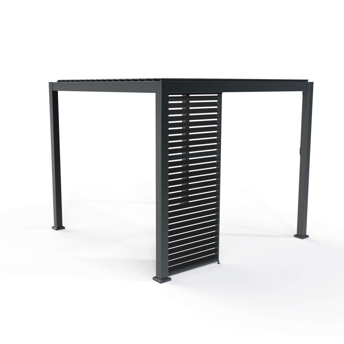 Nova <br> Titan 1m Aluminium Side Wall for 3m x 3m Titan Pergola - Grey