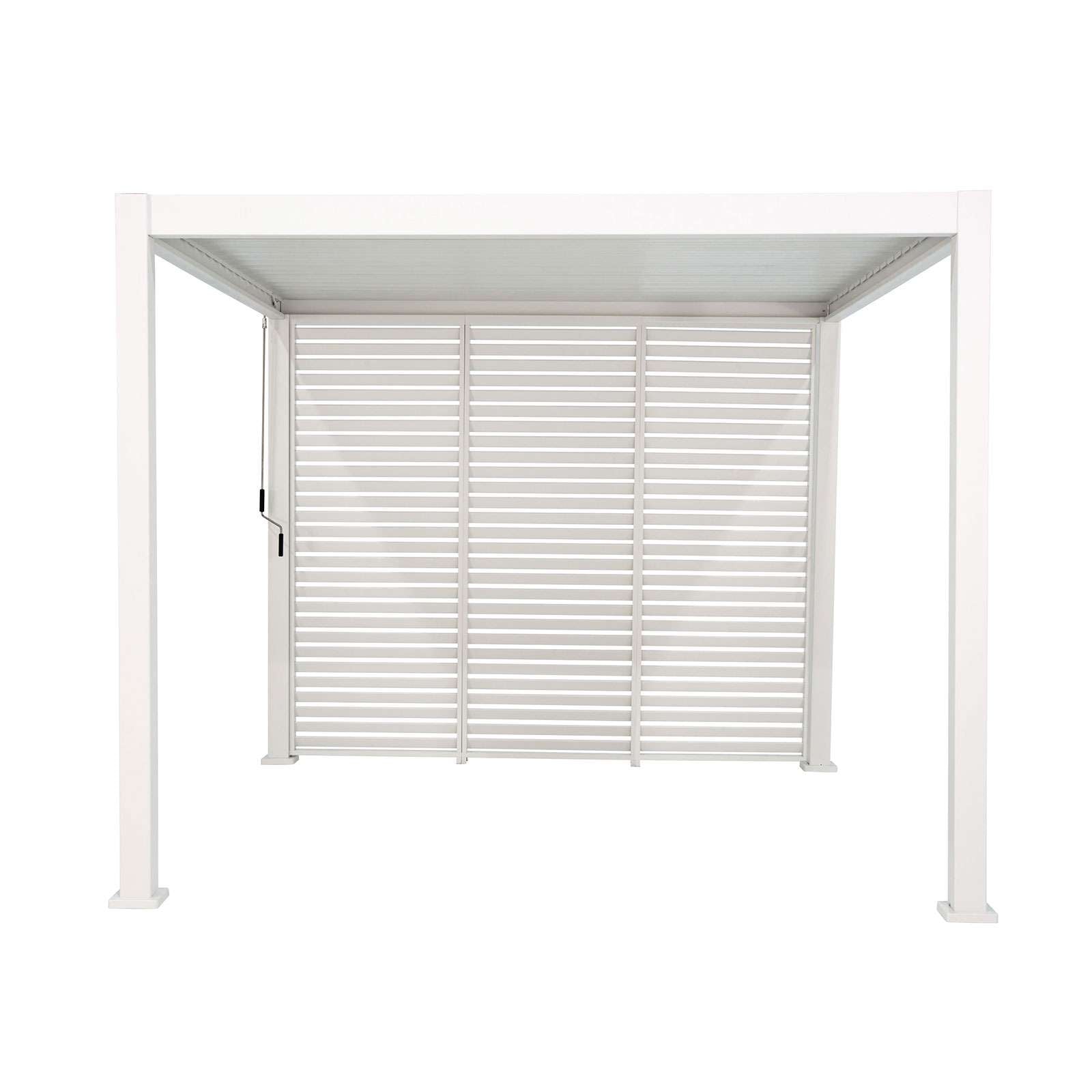 Nova <br> Titan 1m Aluminium Side Wall for 3m x 3m Titan Pergola - White