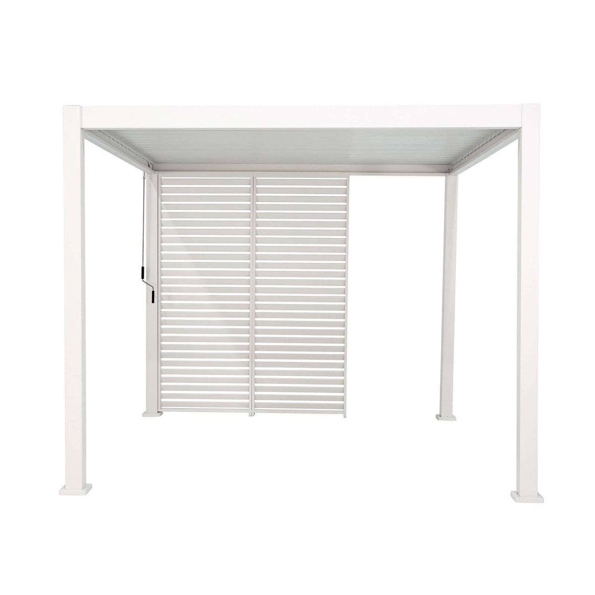 Nova <br> Titan 1m Aluminium Side Wall for 3m x 3m Titan Pergola - White