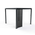 Nova <br> Titan 1.2m Aluminium Side Wall for 3.6m x 3m Titan Pergola - Grey