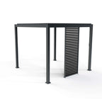 Nova <br> Titan 1.2m Aluminium Side Wall for 3.6m x 3m Titan Pergola - Grey