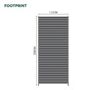 Nova <br> Titan 1.2m Aluminium Side Wall for 3.6m x 3m Titan Pergola - Grey