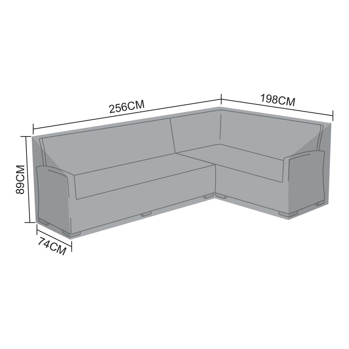 Nova <br> Cover for Right Hand Corner Dining Set
