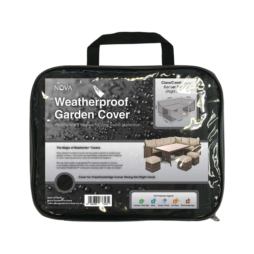 Nova <br> Cover for Right Hand Corner Dining Set