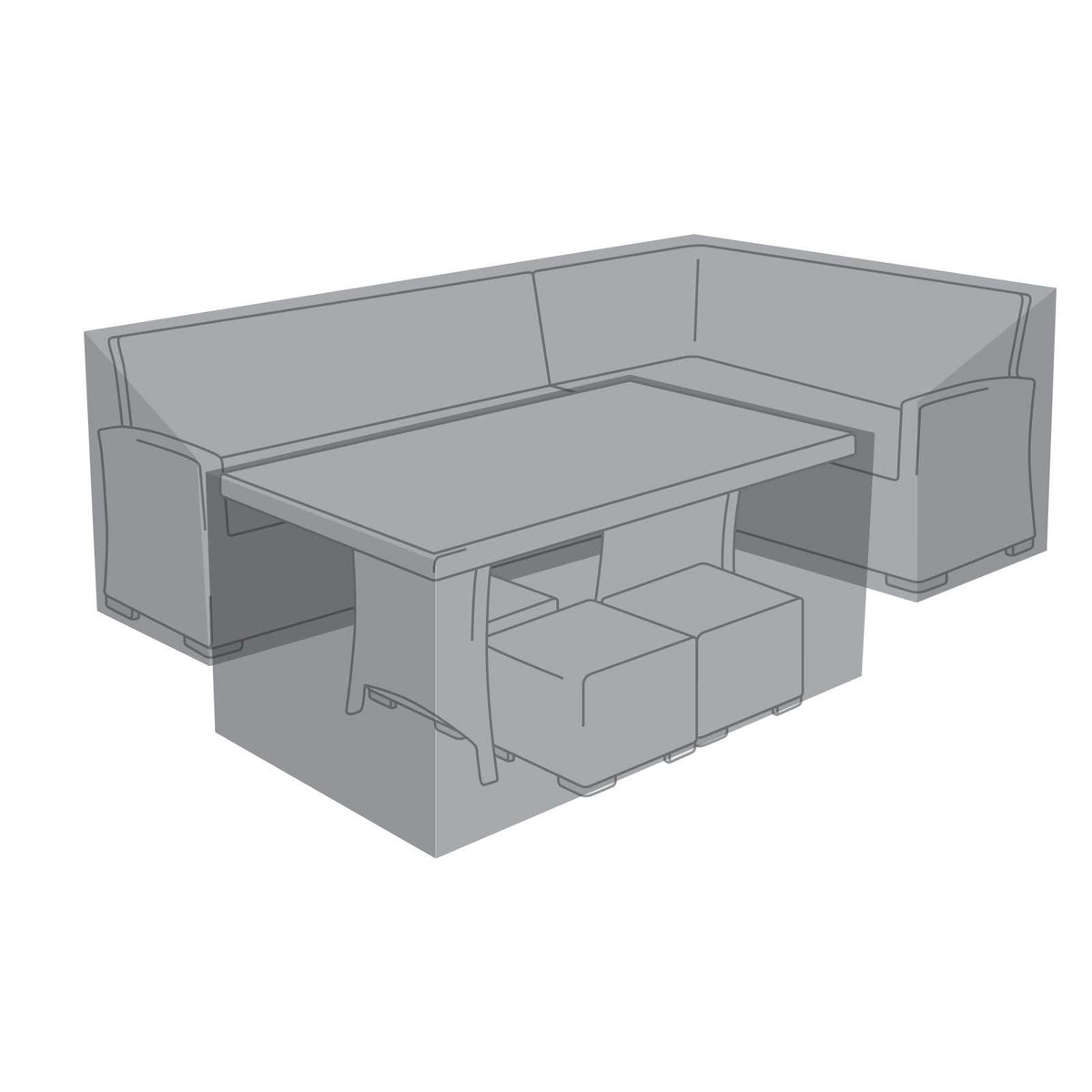 Nova <br> Cover for Right Hand Corner Dining Set