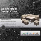 Nova <br> Cover for Left Hand Corner Dining Set
