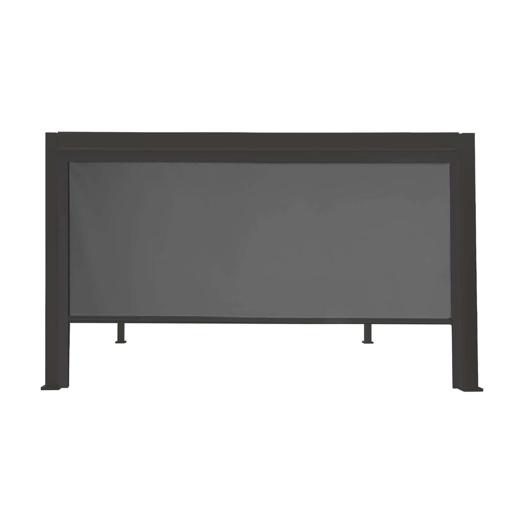 Nova <br> 2.6m Pull Down Screen for Titan 5.3m Pergolas Grey
