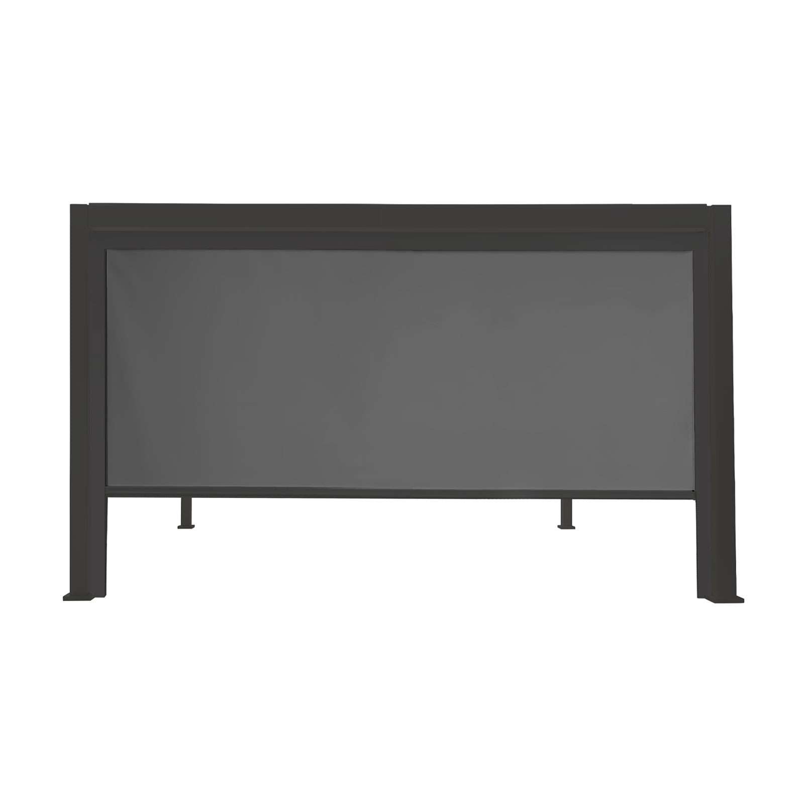 Nova <br> Pull Down Screen for Titan 3m Pergolas Grey