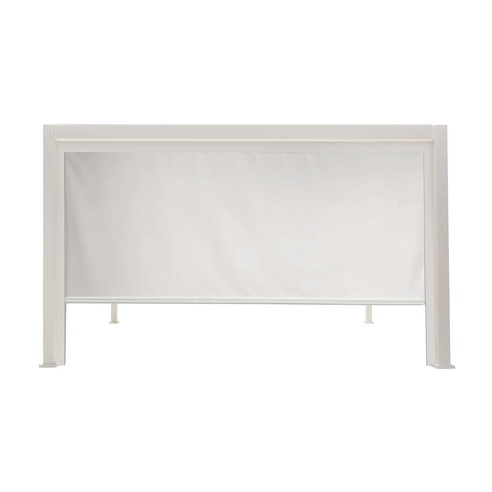 Nova <br> Pull Down Screen for Titan 3m Pergolas White