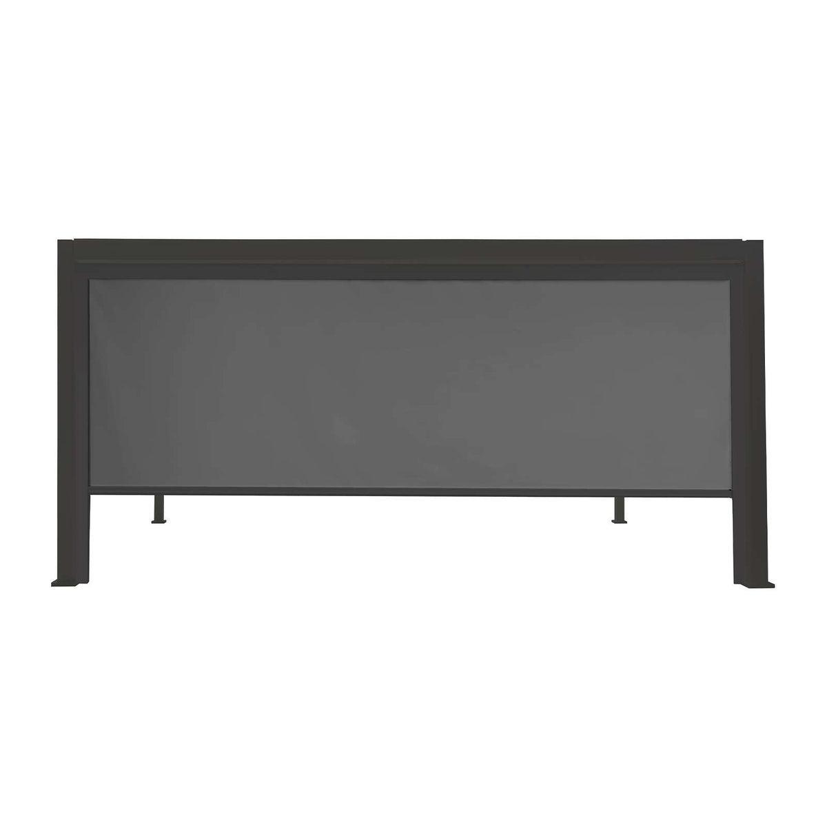 Nova <br> Pull Down Screen for Titan 3.6m Pergolas Grey