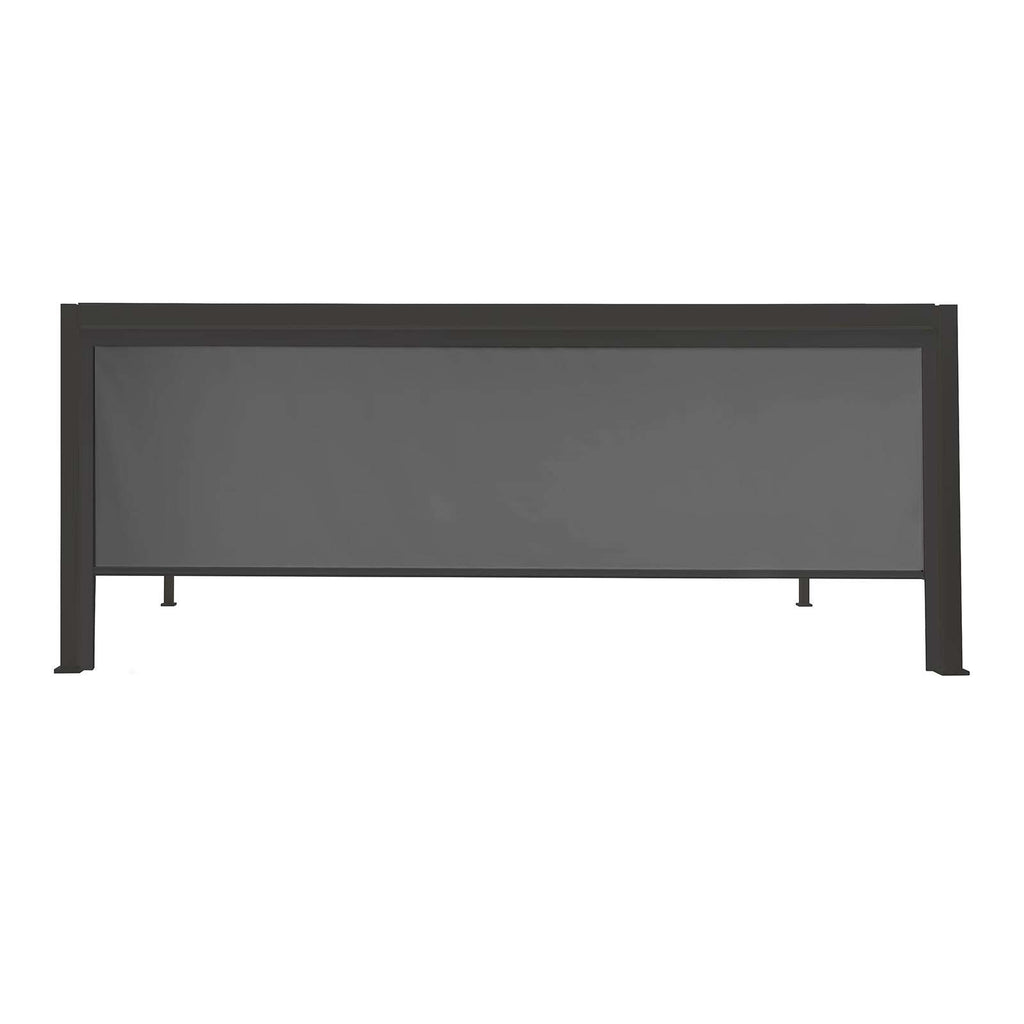 Nova <br> Pull Down Screen for Titan 4m Pergolas Grey