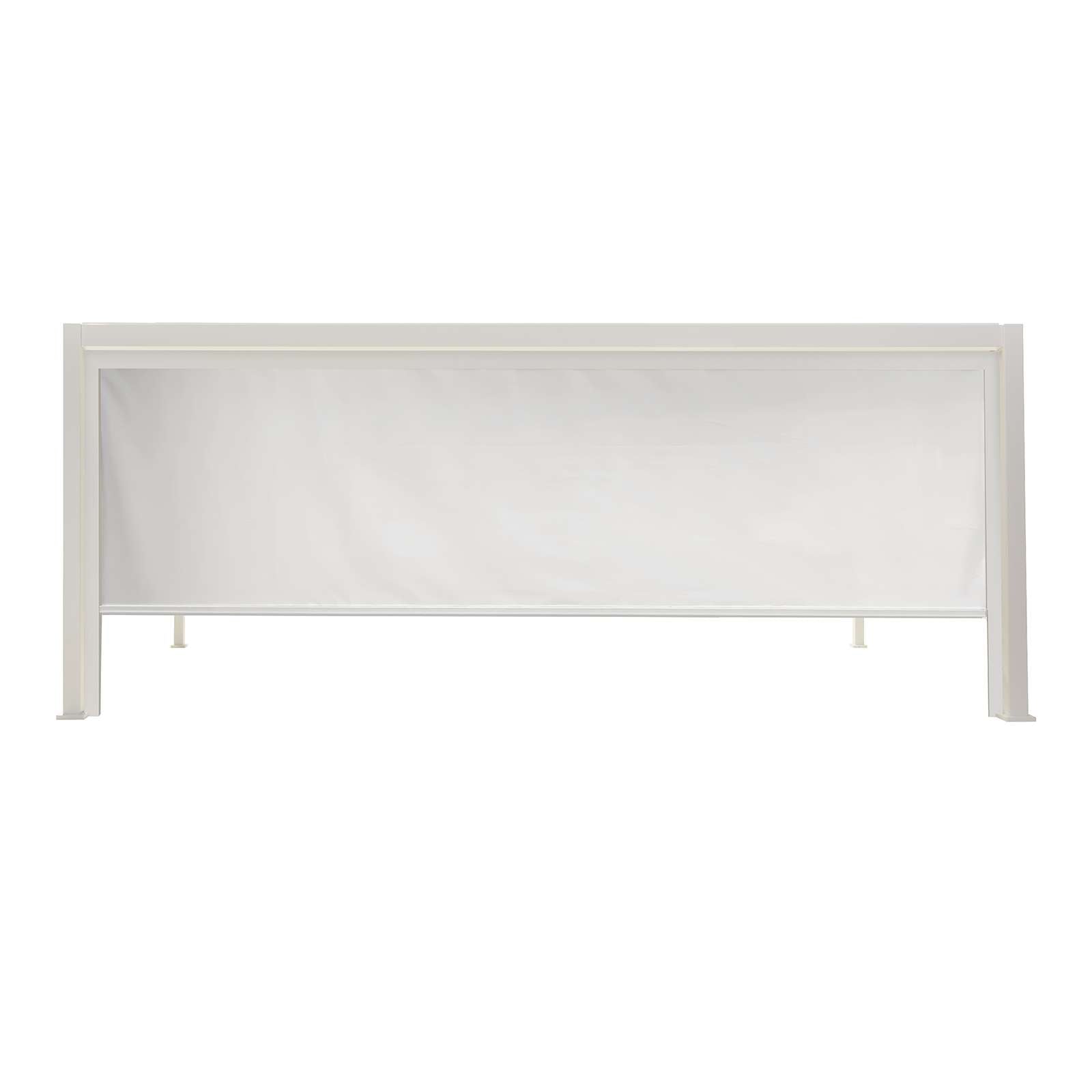 Nova <br> Pull Down Screen for Titan 4m Pergolas White