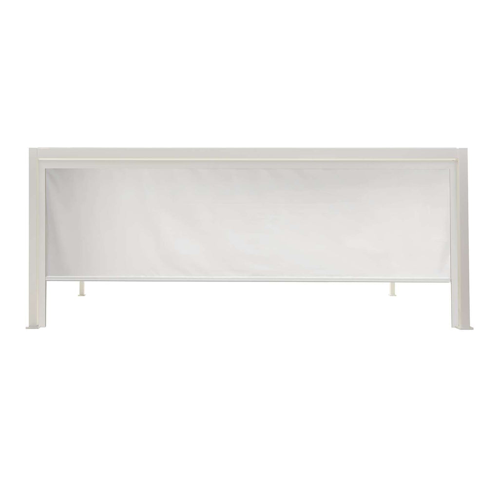 Nova <br> Pull Down Screen for Titan 4m Pergolas White