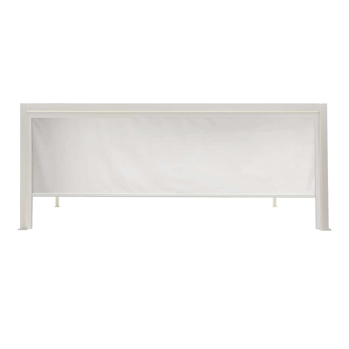 Nova <br> Pull Down Screen for Titan 4m Pergolas White